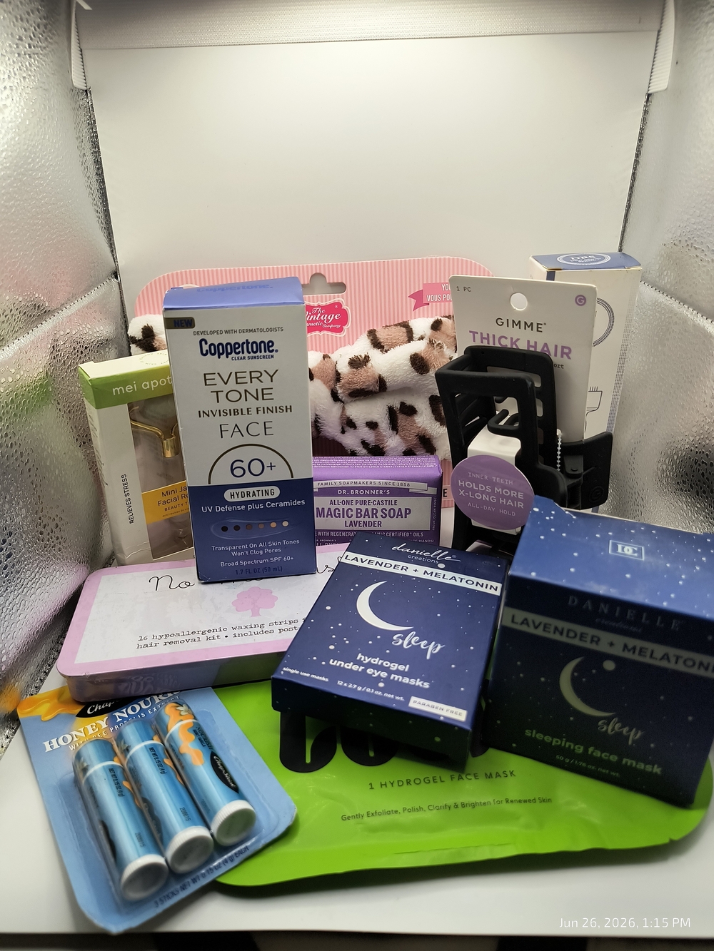Personal Care Bundle Relax Skincare Face Care Under Eye Mask Hair Soap Wax New